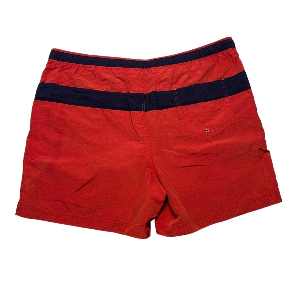 Vintage Polo Sport‎ Ralph Lauren Swim Trunks Mens XL Red Lined Shorts